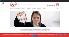 Desktop Screenshot of jiga.fr